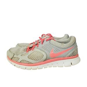 Nike Flex Gray Pink Running Shoes 512108-004 Women's Athletic Sneakers Size 7.5
